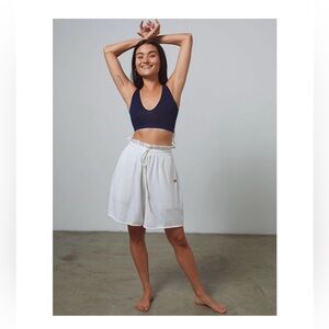 LUNYA Cozy Cotton Silk Loose Shorts